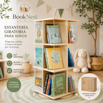 Mueble Giratorio para Libros - BookNest