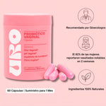 Probióticos Vaginales - suplemento de salud vaginal URO
