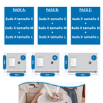 COMPACT-BAGS Bolsas al Vacío para Viajar + Mini aspirador USB