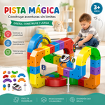 Juego de vías magnéticas antigravedad