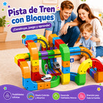 Juego de vías magnéticas antigravedad