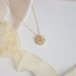 Collar con Trébol de cuatro corazones
